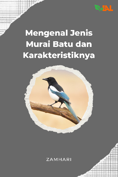 Cover buku Mengenal Jenis Murai Batu dan Karakteristiknya